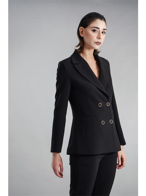 Tailleur doppio petto GM by Gai Mattiolo | GM3227NERO